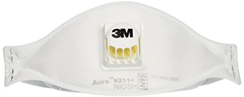 3m 9211 n95 particulate respirator mask with valve 10-pack 3m 9211 n95 particulate respirator mask with valve 10-pack