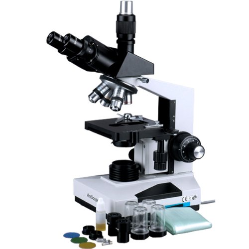 Amscope trinocular microscope